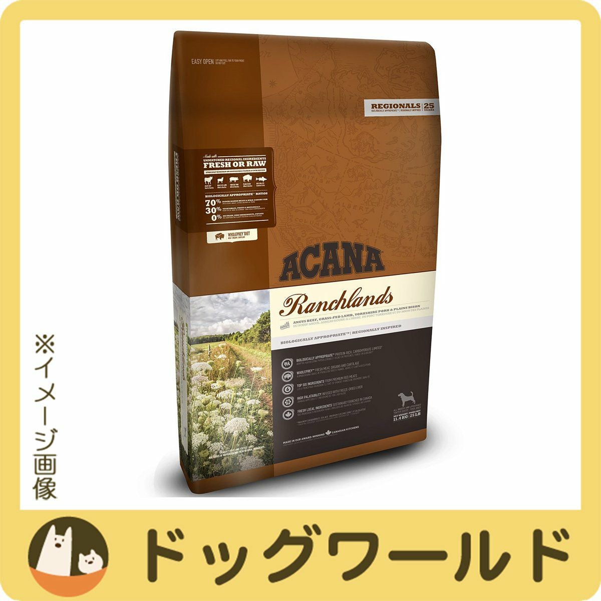 アカナ ランチランドドッグ 11.4kg | ドッグワールド