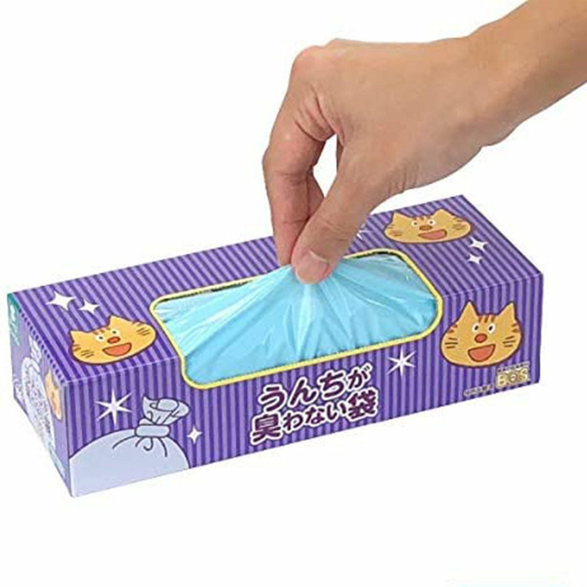 驚異の消臭素材BOSうんちが臭わない袋猫用Sサイズ200枚入